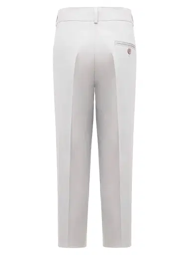 Moustache Little Boy's & Boy's Formal Trousers - White - Size 11 | Thumbnail 2 Moustache Little Boy's & Boy's Formal Trousers - White - Size 11 | Thumbnail 2