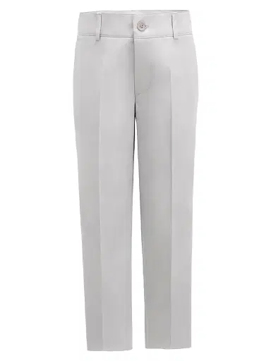Moustache Little Boy's & Boy's Formal Trousers - White - Size 11 | Thumbnail 1 Moustache Little Boy's & Boy's Formal Trousers - White - Size 11 | Thumbnail 1