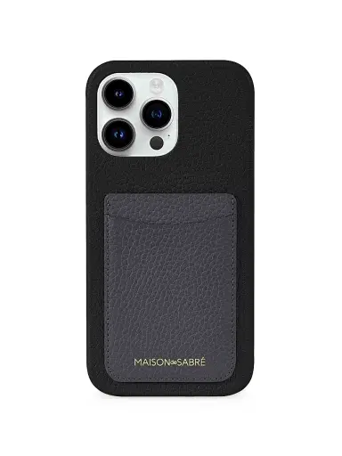 MAISON de SABRÉ Card Phone Case (iPhone 15 Pro) - Manhattan Sandstone | Thumbnail 1 MAISON de SABRÉ Card Phone Case (iPhone 15 Pro) - Manhattan Sandstone | Thumbnail 1