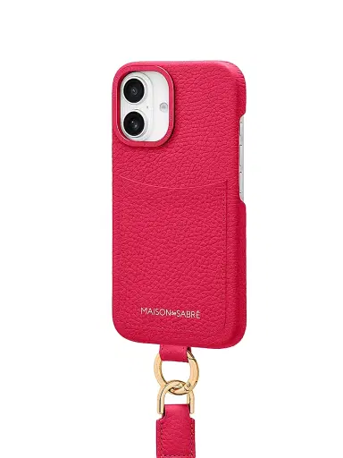 MAISON de SABRÉ Sling Phone Case (iPhone 16) - Shibuya Fuchsia | Thumbnail 4 MAISON de SABRÉ Sling Phone Case (iPhone 16) - Shibuya Fuchsia | Thumbnail 4
