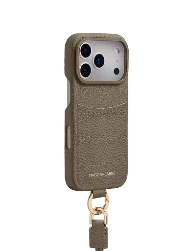 MAISON de SABRÉ Sling Phone Case (iPhone 17 Pro) - Cashmere Clay | Thumbnail 3 MAISON de SABRÉ Sling Phone Case (iPhone 17 Pro) - Cashmere Clay | Thumbnail 3