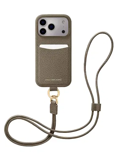 MAISON de SABRÉ Sling Phone Case (iPhone 17 Pro) - Cashmere Clay | Thumbnail 1 MAISON de SABRÉ Sling Phone Case (iPhone 17 Pro) - Cashmere Clay | Thumbnail 1