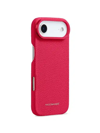 MAISON de SABRÉ Leather Phone Case (iPhone 17 Air) - Shibuya Fuchsia | Thumbnail 3 MAISON de SABRÉ Leather Phone Case (iPhone 17 Air) - Shibuya Fuchsia | Thumbnail 3