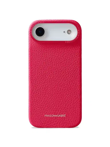 MAISON de SABRÉ Leather Phone Case (iPhone 17 Air) - Shibuya Fuchsia | Thumbnail 1 MAISON de SABRÉ Leather Phone Case (iPhone 17 Air) - Shibuya Fuchsia | Thumbnail 1