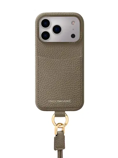 MAISON de SABRÉ Sling Phone Case (iPhone 17 Pro Max) - Cashmere Clay | Thumbnail 2 MAISON de SABRÉ Sling Phone Case (iPhone 17 Pro Max) - Cashmere Clay | Thumbnail 2