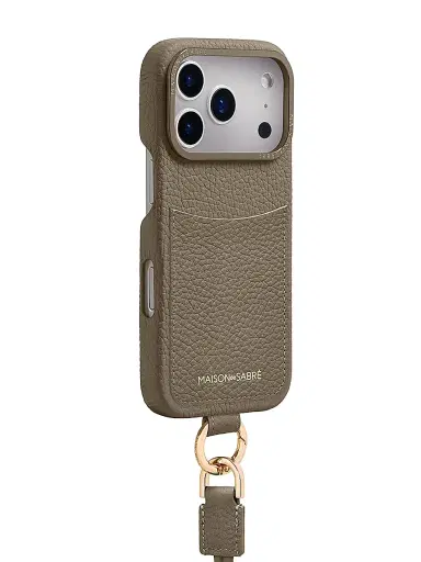 MAISON de SABRÉ Sling Phone Case (iPhone 17 Pro Max) - Cashmere Clay | Thumbnail 3 MAISON de SABRÉ Sling Phone Case (iPhone 17 Pro Max) - Cashmere Clay | Thumbnail 3