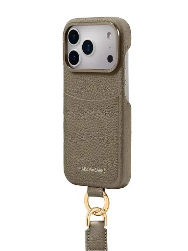 MAISON de SABRÉ Sling Phone Case (iPhone 17 Pro Max) - Cashmere Clay | Thumbnail 4 MAISON de SABRÉ Sling Phone Case (iPhone 17 Pro Max) - Cashmere Clay | Thumbnail 4