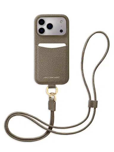 MAISON de SABRÉ Sling Phone Case (iPhone 17 Pro Max) - Cashmere Clay | Thumbnail 1 MAISON de SABRÉ Sling Phone Case (iPhone 17 Pro Max) - Cashmere Clay | Thumbnail 1