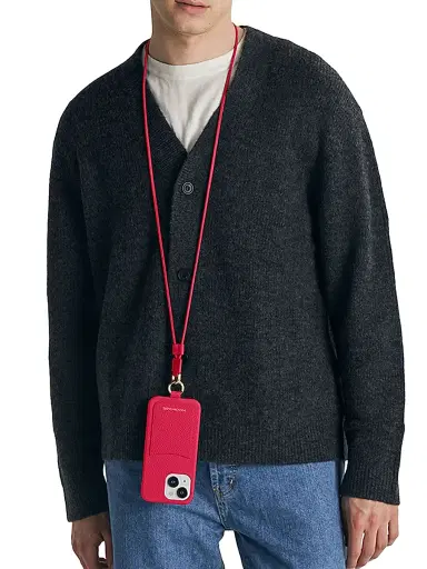 MAISON de SABRÉ Sling Phone Case (iPhone 14) - Shibuya Fuchsia | Thumbnail 6 MAISON de SABRÉ Sling Phone Case (iPhone 14) - Shibuya Fuchsia | Thumbnail 6