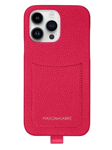 MAISON de SABRÉ Sling Phone Case (iPhone 14 Pro Max) - Shibuya Fuchsia | Thumbnail 2 MAISON de SABRÉ Sling Phone Case (iPhone 14 Pro Max) - Shibuya Fuchsia | Thumbnail 2