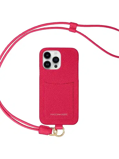 MAISON de SABRÉ Sling Phone Case (iPhone 14 Pro Max) - Shibuya Fuchsia | Thumbnail 4 MAISON de SABRÉ Sling Phone Case (iPhone 14 Pro Max) - Shibuya Fuchsia | Thumbnail 4