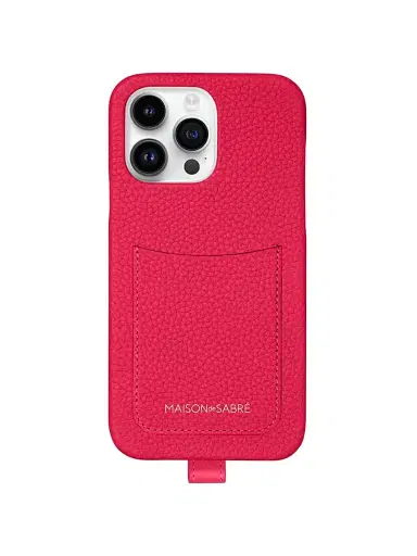 MAISON de SABRÉ Sling Phone Case (iPhone 14 Pro) - Shibuya Fuchsia | Thumbnail 2 MAISON de SABRÉ Sling Phone Case (iPhone 14 Pro) - Shibuya Fuchsia | Thumbnail 2