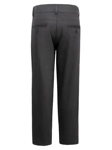Moustache Little Boy's & Boy's Formal Trousers - Grey - Size 14 | Thumbnail 2 Moustache Little Boy's & Boy's Formal Trousers - Grey - Size 14 | Thumbnail 2