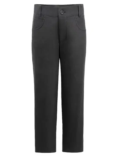 Moustache Little Boy's & Boy's Formal Trousers - Grey - Size 14 | Thumbnail 1 Moustache Little Boy's & Boy's Formal Trousers - Grey - Size 14 | Thumbnail 1