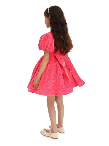 Mimi Tutu Little Girl's & Girl's Paraiso Dress - Fuchsia | Thumbnail 5 Mimi Tutu Little Girl's & Girl's Paraiso Dress - Fuchsia | Thumbnail 5