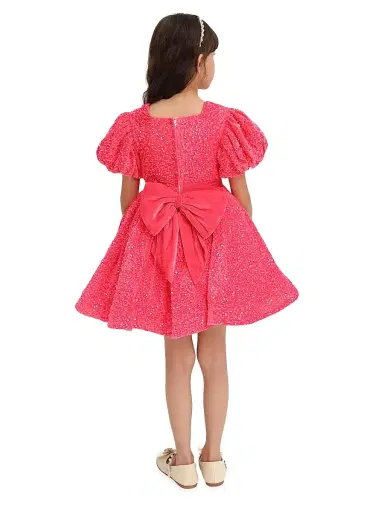 Mimi Tutu Little Girl's & Girl's Paraiso Dress - Fuchsia | Thumbnail 6 Mimi Tutu Little Girl's & Girl's Paraiso Dress - Fuchsia | Thumbnail 6