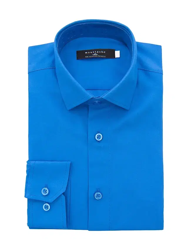 Little Boy's & Boy's Dress Shirt - Night Blue Little Boy's & Boy's Dress Shirt - Night Blue