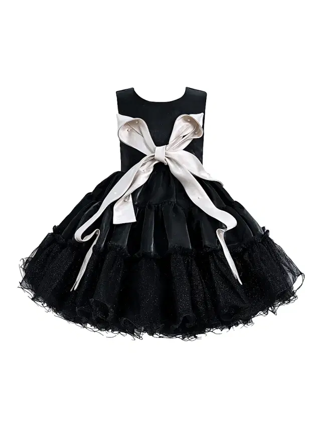 Baby Girl's, Little Girl's Madrona Dress - Black Baby Girl's, Little Girl's Madrona Dress - Black