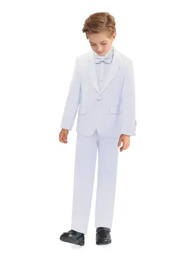 Moustache Baby Boy's, Little Boys & Boy's Shawl Lapel Wool Suit - White - Size 16 | Thumbnail 3 Moustache Baby Boy's, Little Boys & Boy's Shawl Lapel Wool Suit - White - Size 16 | Thumbnail 3