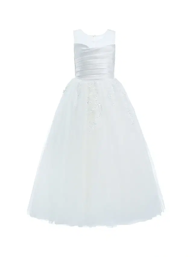 Little Girl's & Girl's Vivian Dress - White Little Girl's & Girl's Vivian Dress - White