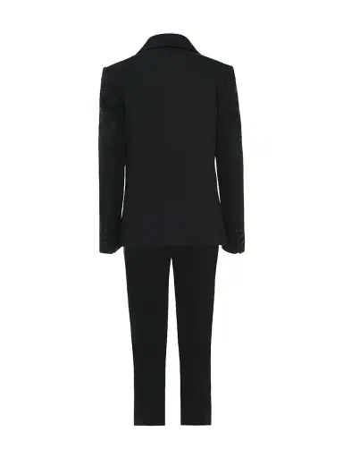 Moustache Little Boy's & Boy's Sparkle Suit - Black | Thumbnail 2 Moustache Little Boy's & Boy's Sparkle Suit - Black | Thumbnail 2