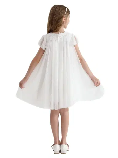 Tulleen Baby Girl's, Little Girl's & Girl's Constance Dress - White | Thumbnail 6 Tulleen Baby Girl's, Little Girl's & Girl's Constance Dress - White | Thumbnail 6