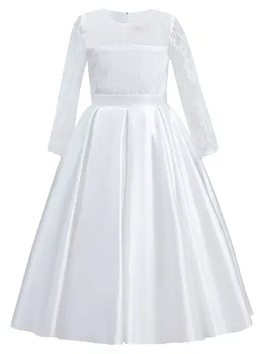 Tulleen Little Girl's & Girl's Arcadia Dress - White | Thumbnail 1 Tulleen Little Girl's & Girl's Arcadia Dress - White | Thumbnail 1