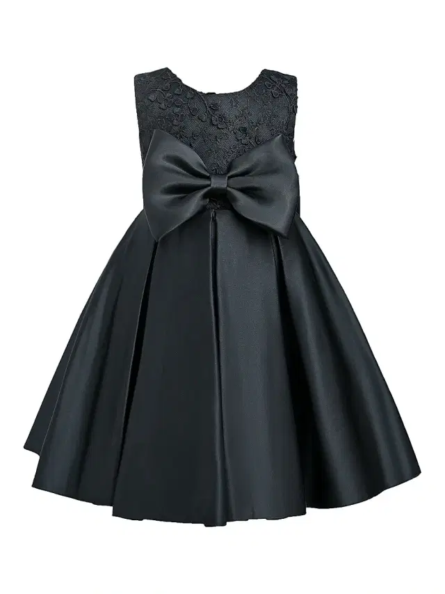Baby Girl's, Little Girl's & Girl's Hampton Dress - Black Baby Girl's, Little Girl's & Girl's Hampton Dress - Black