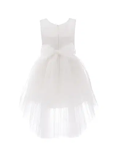 Tulleen Little Girl's & Girl's Sabrina Dress - White | Thumbnail 2 Tulleen Little Girl's & Girl's Sabrina Dress - White | Thumbnail 2
