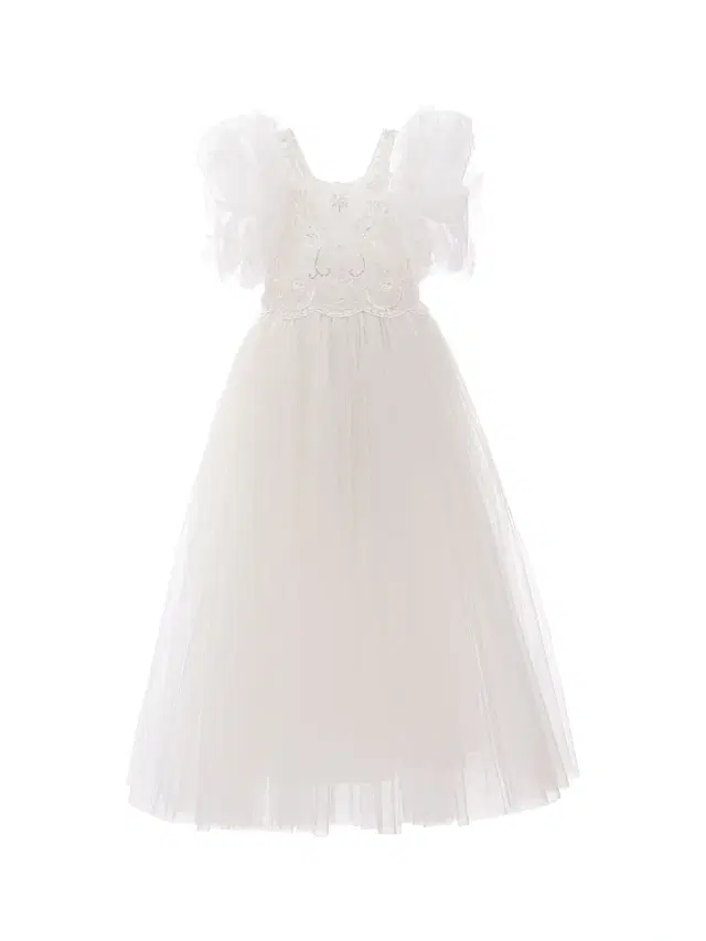 Little Girl's & Girl's Montclair Dress - White Little Girl's & Girl's Montclair Dress - White