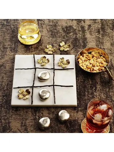 Michael Aram Flights Of Fancy Tic Tac Toe Set | Thumbnail 2 Michael Aram Flights Of Fancy Tic Tac Toe Set | Thumbnail 2