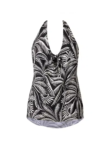Magicsuit Women's Hearts Of Palm Sophie Tankini Top - Black Multi - Size 16 | Thumbnail 1 Magicsuit Women's Hearts Of Palm Sophie Tankini Top - Black Multi - Size 16 | Thumbnail 1