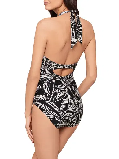 Magicsuit Women's Hearts Of Palm Joelle One-Piece Swimsuit - Black Multi - Size 16 | Thumbnail 3 Magicsuit Women's Hearts Of Palm Joelle One-Piece Swimsuit - Black Multi - Size 16 | Thumbnail 3