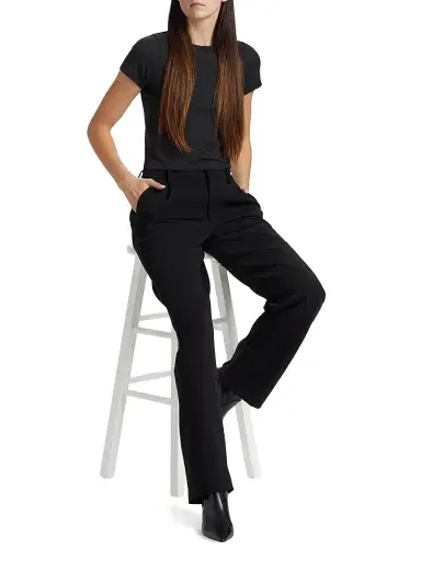 Toccin Women's Lindsey Baby T-Shirt - Washed Jet | Thumbnail 2 Toccin Women's Lindsey Baby T-Shirt - Washed Jet | Thumbnail 2