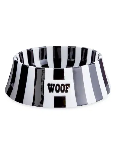 Jonathan Adler Vice Woof Pet Bowl | Thumbnail 1 Jonathan Adler Vice Woof Pet Bowl | Thumbnail 1