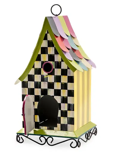 MacKenzie-Childs Courtly Cottage Birdhouse | Thumbnail 2 MacKenzie-Childs Courtly Cottage Birdhouse | Thumbnail 2
