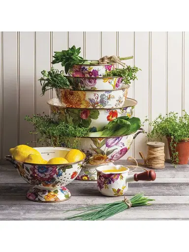 MacKenzie-Childs Small Flower Market Colander | Thumbnail 7 MacKenzie-Childs Small Flower Market Colander | Thumbnail 7
