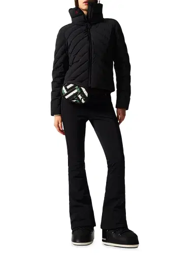 Perfect Moment Women's Mini Mojo Down Ski Jacket - Black | Thumbnail 2 Perfect Moment Women's Mini Mojo Down Ski Jacket - Black | Thumbnail 2