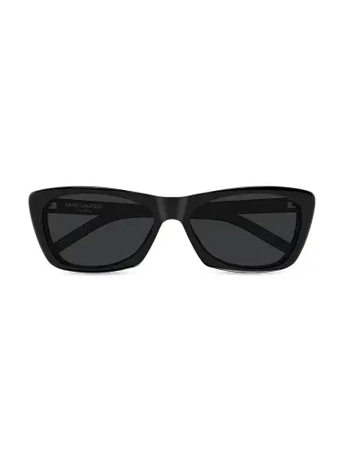Saint Laurent Women's 58MM Cat-Eye Sunglasses - Black | Thumbnail 3 Saint Laurent Women's 58MM Cat-Eye Sunglasses - Black | Thumbnail 3