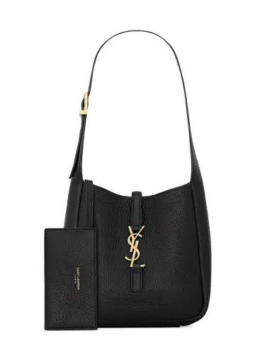 Saint Laurent Women's Le 5 à 7 Supple Baby Shoulder Bag in Grained Leather - Light Musk | Thumbnail 11 Saint Laurent Women's Le 5 à 7 Supple Baby Shoulder Bag in Grained Leather - Light Musk | Thumbnail 11