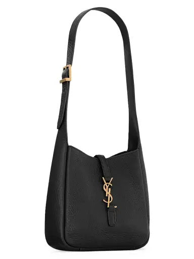 Saint Laurent Women's Le 5 à 7 Supple Baby Shoulder Bag in Grained Leather - Light Musk | Thumbnail 15 Saint Laurent Women's Le 5 à 7 Supple Baby Shoulder Bag in Grained Leather - Light Musk | Thumbnail 15