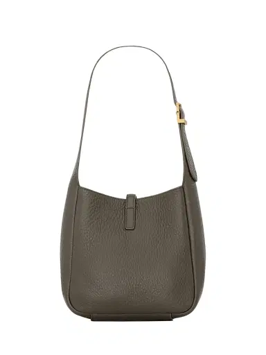 Saint Laurent Women's Le 5 à 7 Supple Baby Shoulder Bag in Grained Leather - Light Musk | Thumbnail 4 Saint Laurent Women's Le 5 à 7 Supple Baby Shoulder Bag in Grained Leather - Light Musk | Thumbnail 4