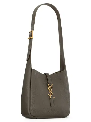 Saint Laurent Women's Le 5 à 7 Supple Baby Shoulder Bag in Grained Leather - Light Musk | Thumbnail 7 Saint Laurent Women's Le 5 à 7 Supple Baby Shoulder Bag in Grained Leather - Light Musk | Thumbnail 7