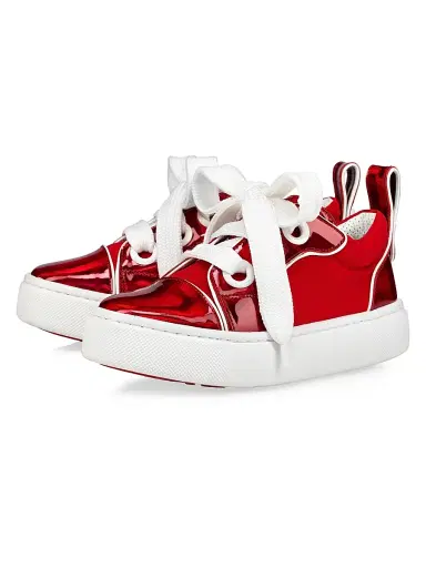 Christian Louboutin Little Girl's & Girl's Toy Toy Sneakers - Red 12 (Child) | Thumbnail 2 Christian Louboutin Little Girl's & Girl's Toy Toy Sneakers - Red 12 (Child) | Thumbnail 2