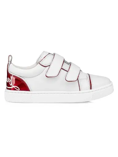 Christian Louboutin Little Boy's & Boy's Funnyto Scratch Sneakers - White 12 (Child) | Thumbnail 3 Christian Louboutin Little Boy's & Boy's Funnyto Scratch Sneakers - White 12 (Child) | Thumbnail 3