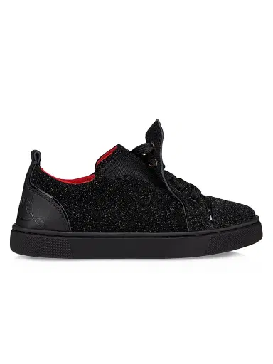 Christian Louboutin Little Boy's & Boy's Funnyto Sneakers - Black 13 (Child) | Thumbnail 3 Christian Louboutin Little Boy's & Boy's Funnyto Sneakers - Black 13 (Child) | Thumbnail 3