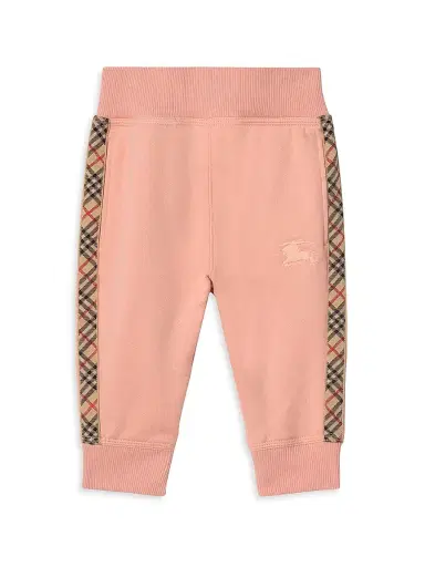 Burberry Baby Girl's, Little Girl's & Girl's EKD Check Joggers - Slipper Pink | Thumbnail 1 Burberry Baby Girl's, Little Girl's & Girl's EKD Check Joggers - Slipper Pink | Thumbnail 1