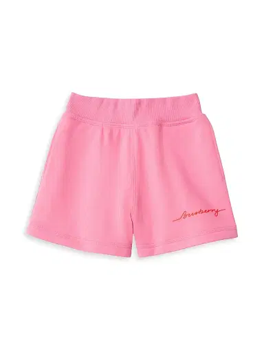 Burberry Baby Girl's, Little Girl's & Girl's Logo Sweat Shorts - Blossom 6 Months | Thumbnail 1 Burberry Baby Girl's, Little Girl's & Girl's Logo Sweat Shorts - Blossom 6 Months | Thumbnail 1