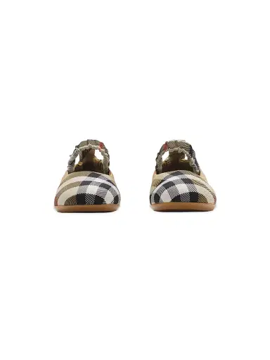 Burberry Baby Girl's & Little Girl's Chaterley Mary Jane Shoes - Sand Check - Size 9 (Toddler) | Thumbnail 2 Burberry Baby Girl's & Little Girl's Chaterley Mary Jane Shoes - Sand Check - Size 9 (Toddler) | Thumbnail 2