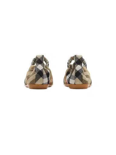 Burberry Baby Girl's & Little Girl's Chaterley Mary Jane Shoes - Sand Check - Size 9 (Toddler) | Thumbnail 3 Burberry Baby Girl's & Little Girl's Chaterley Mary Jane Shoes - Sand Check - Size 9 (Toddler) | Thumbnail 3